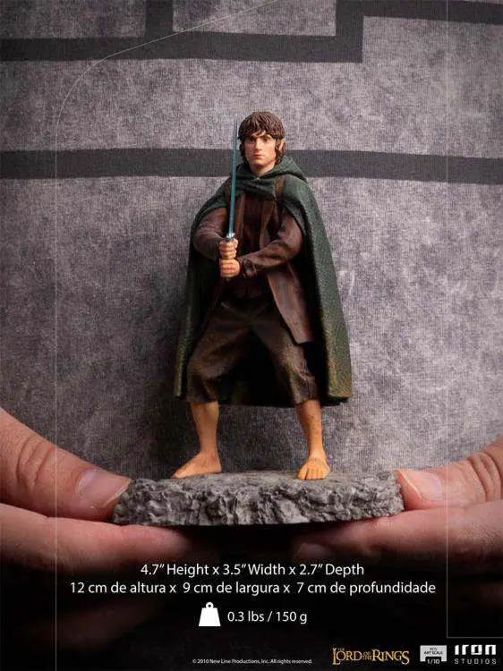Statua Lotr Frodo Fellowship 1/10 Art DS Modellismo Statua Lotr Frodo Fellowship Art scala 1/10