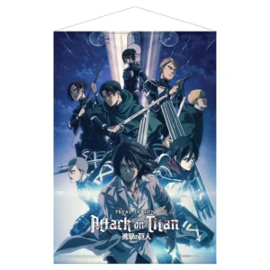 Aot Final Season Fabric Wallscroll K-2
