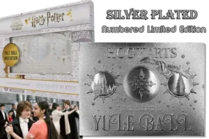 HP Yule Ball Ticket Silver Plated FANATTIK