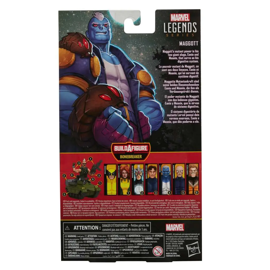 Marvel Legends X-Men Maggott AF DS Modellismo Marvel Legends X-Men Maggott Af HASBRO