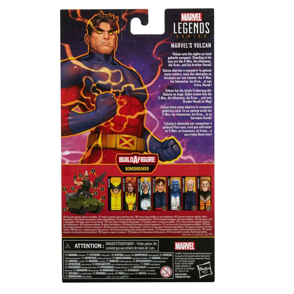Marvel Legends X-Men Vulcan AF DS Modellismo Marvel Legends X-Men Vulcan Af HASBRO
