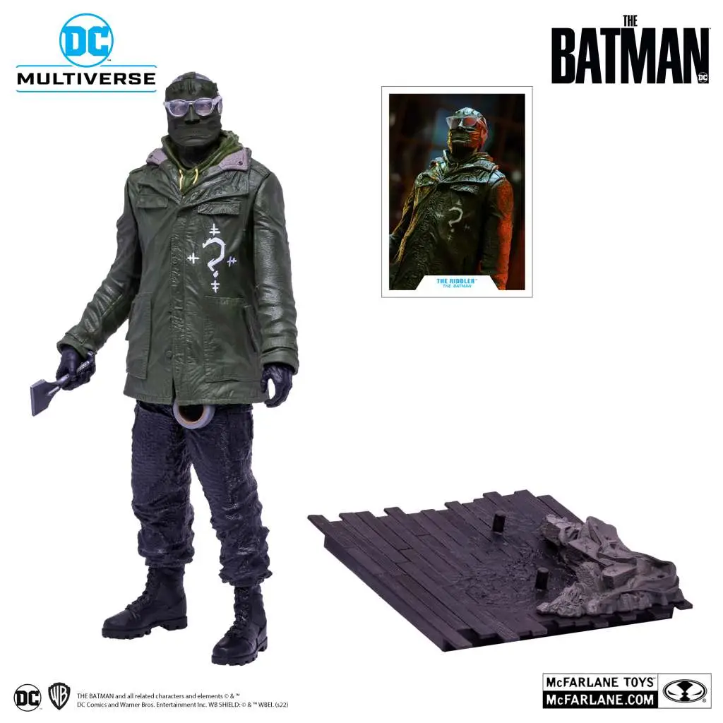 Statua The Batman Riddler 12INCH Posed DS Modellismo Statua Batman Riddler 12INCH Posed