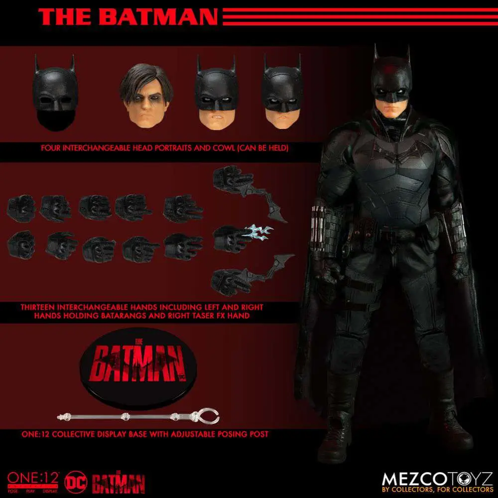 ONE12 Collective the Batman AF DS Modellismo ONE12 Collective Batman Af MEZCO TOYS