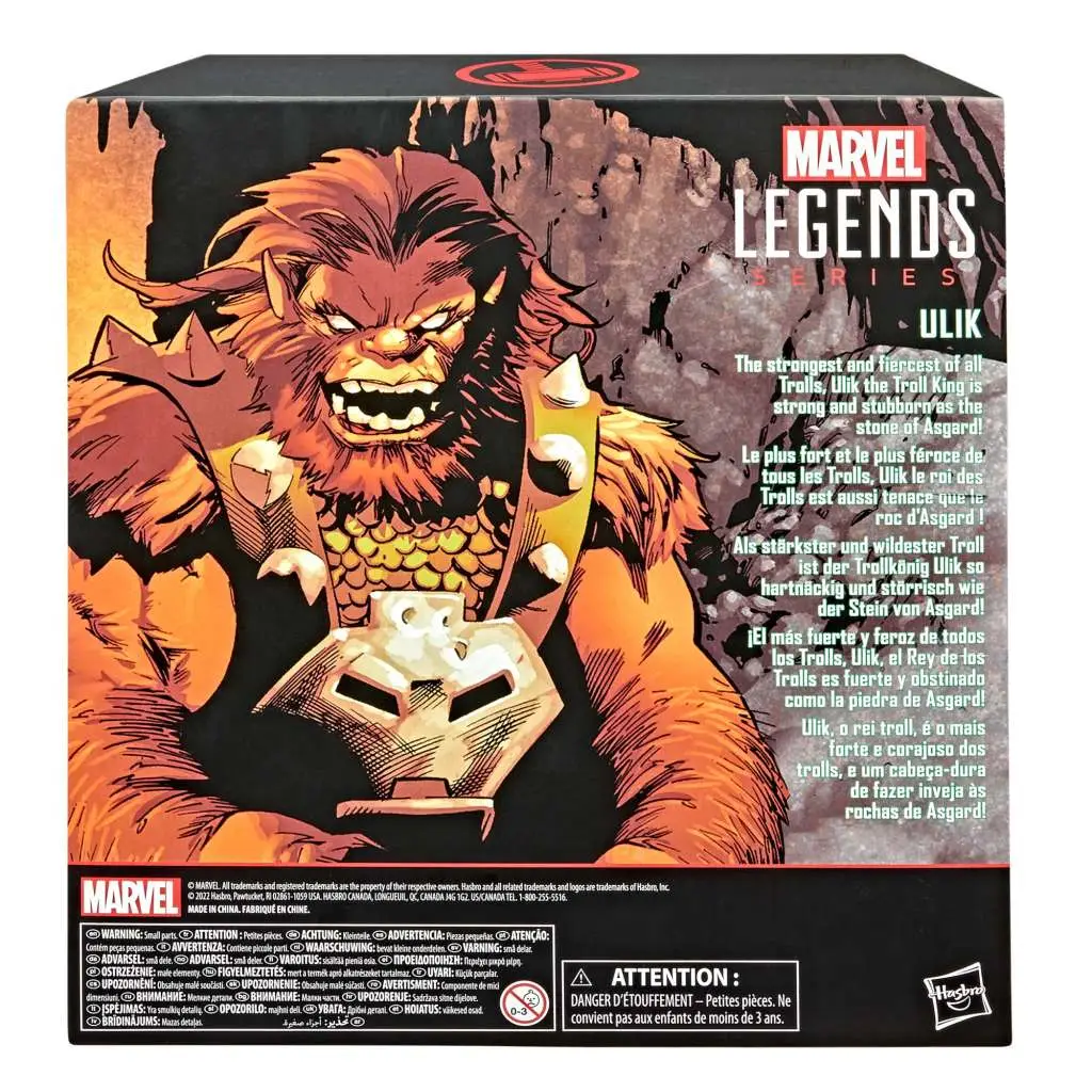 Marvel Legends Ulik AF DS Modellismo Marvel Legends Ulik Af HASBRO