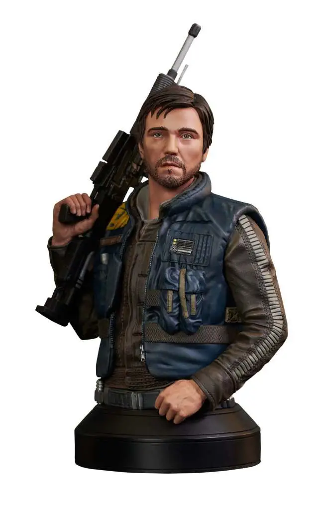 SW Rogue One Cassian Andor 1/6 Bust DS Modellismo Sw Rogue One Cassian Andor Bust scala 1/6