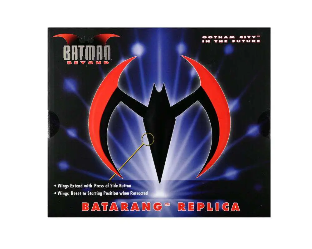 Batman Beyond Batarang Red Replica DS Modellismo Batman Beyond Batarang Red Replica NECA