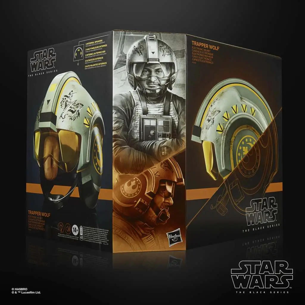 SW BL Trapper Wolf Electronic Helmet DS Modellismo Sw Bl Trapper Wolf Electronic Helmet HASBRO