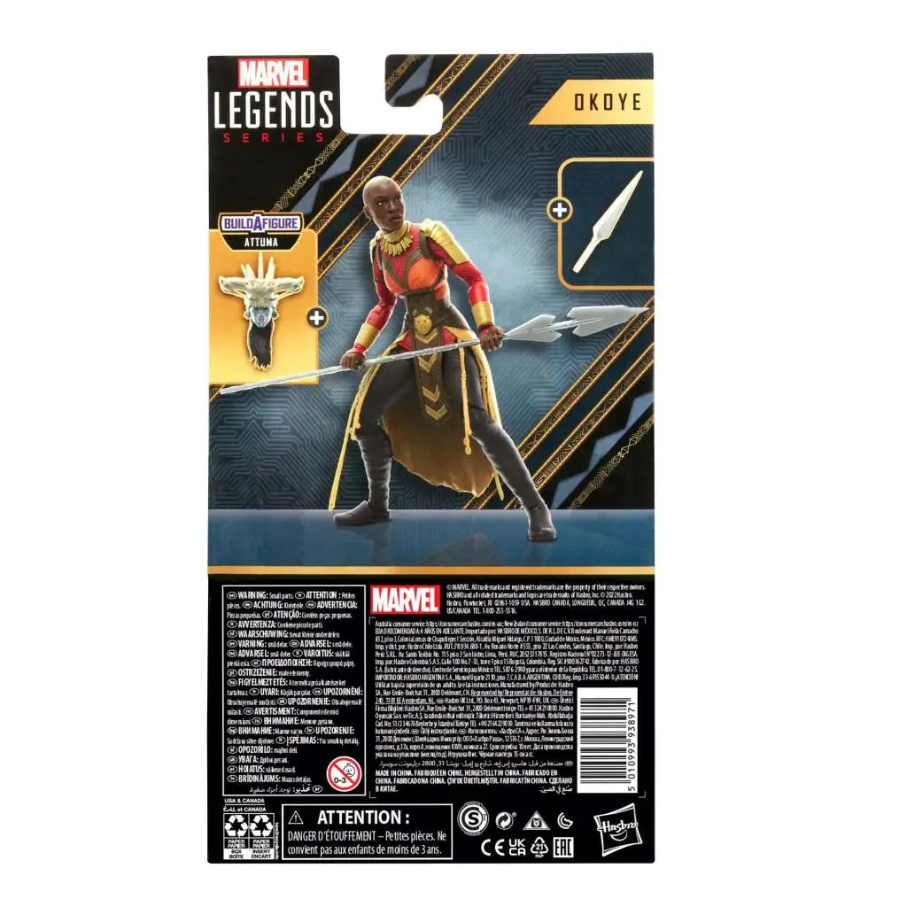 ML BLP2 Attuma Series Okoye AF DS Modellismo Ml BLP2 Attuma Okoye Af HASBRO