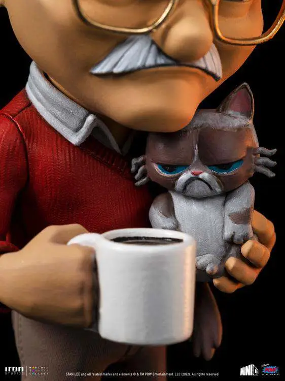 Stan Lee Grumpy Cat Minico DS Modellismo Stan Lee Grumpy Cat Minico IRON STUDIOS