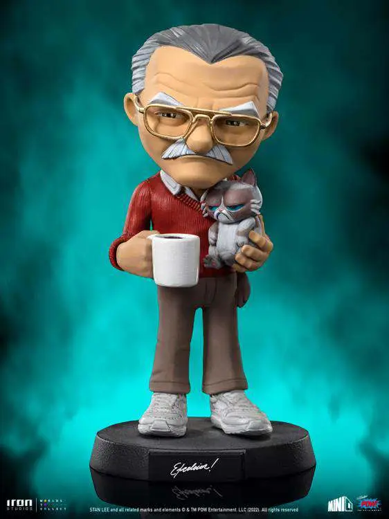Stan Lee Grumpy Cat Minico DS Modellismo Stan Lee Grumpy Cat Minico IRON STUDIOS