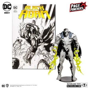Dc Page Punchers Black Adam Line Art Vrt