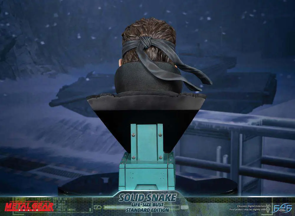 Mgs Solid Snake Life Size Bust DS Modellismo Mgs Solid Snake Life Bust FIRST4FIGURES