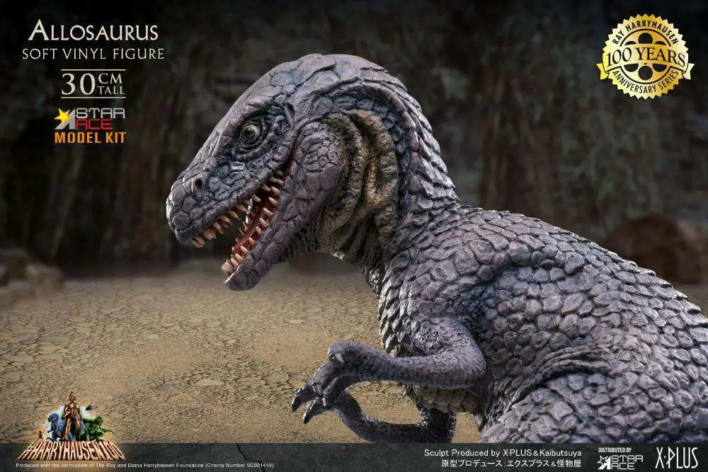 Ray Harryhausen Allosaurus Model Kit DS Modellismo Ray Harryhausen Allosaurus Model Kit