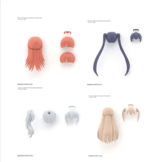 30MS Opt Hair Style Parts Vol 7 All 4 Ty
