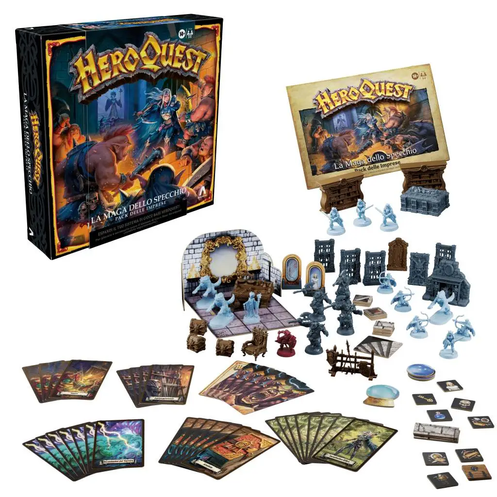 Heroquest la Maga Dello Specchio DS Modellismo Heroquest la Maga Dello Specchio HASBRO