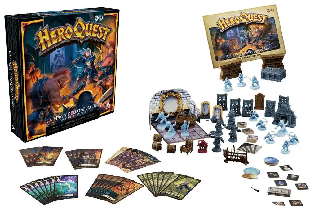 Heroquest la Maga Dello Specchio DS Modellismo Heroquest la Maga Dello Specchio HASBRO