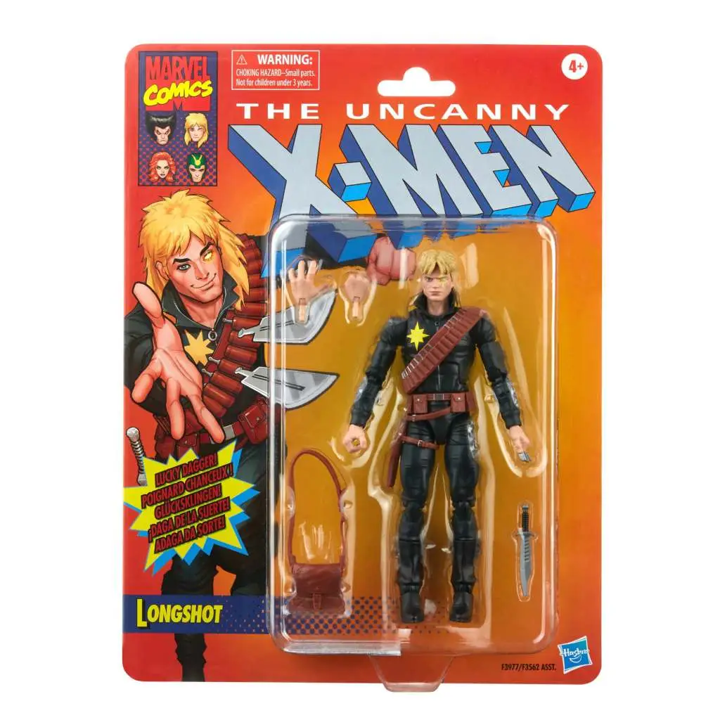 ML Vintage X-Men Longshot AF DS Modellismo Ml Vintage X-Men Longshot Af HASBRO