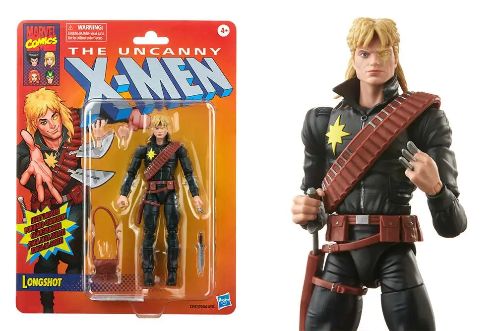 ML Vintage X-Men Longshot AF DS Modellismo Ml Vintage X-Men Longshot Af HASBRO