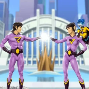 Wonder Twins Art Scale scala 1/10