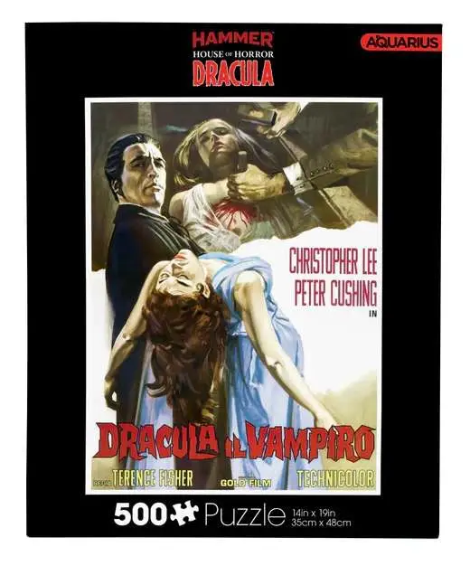 Hammer Dracula 500PCS Puzzle DS Modellismo Hammer Dracula 500PCS Puzzle AQUARIUS ENT