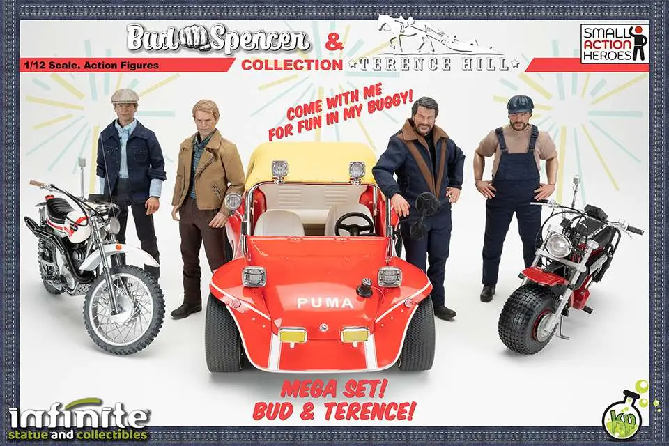 Terence Hill Small Action Heroes AF1/12 DS Modellismo Terence Hill Small Action Heroes AF1/12
