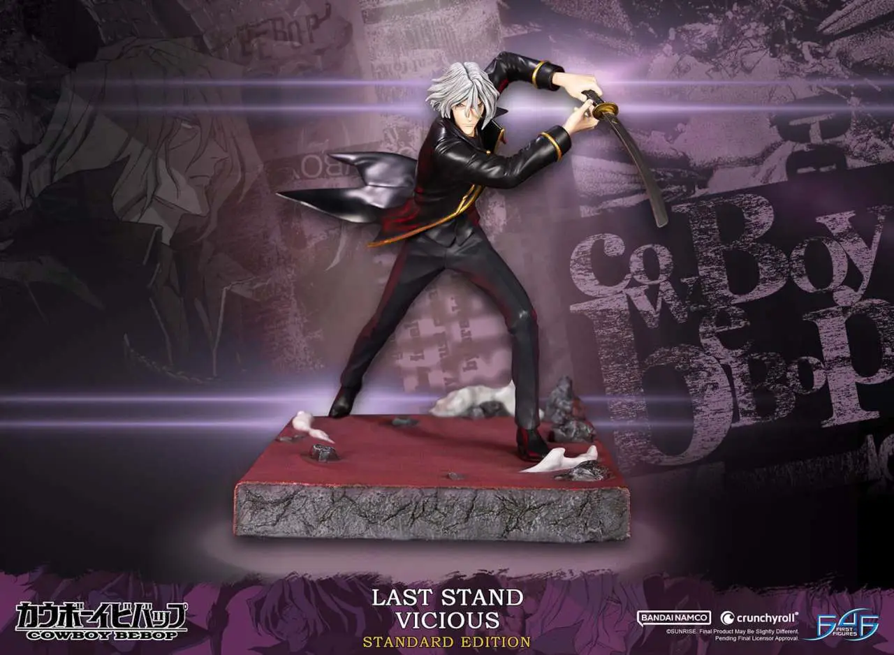 Statua Cowboy Bebop Last Stand Vicious DS Modellismo Statua Cowboy Bebop Last Stand Vicious
