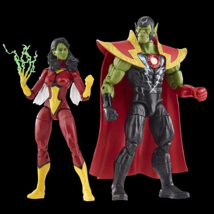 ML Skrull Queen & Super-Skrull AF DS Modellismo Ml Skrull Queen & Super-Skrull Af HASBRO