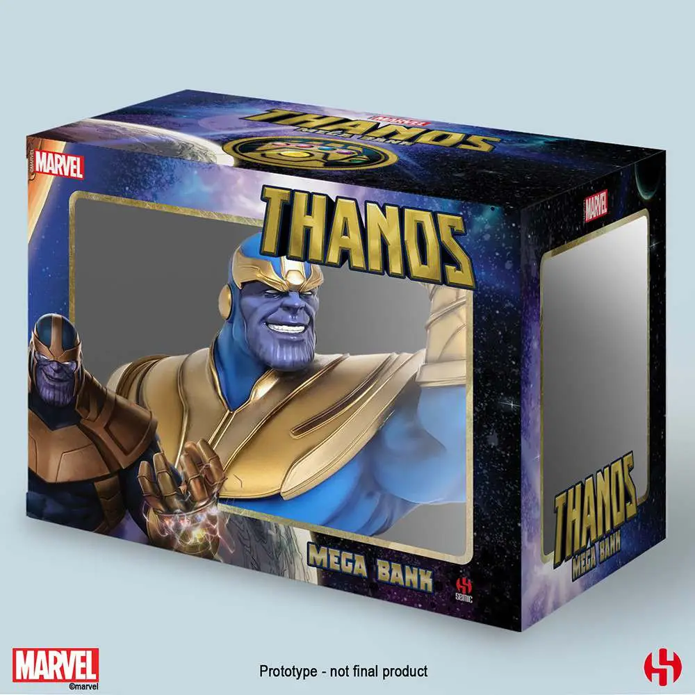 Salvadanaio Marvel Thanos Mega DS Modellismo Salvadanaio Marvel Thanos Mega SEMIC