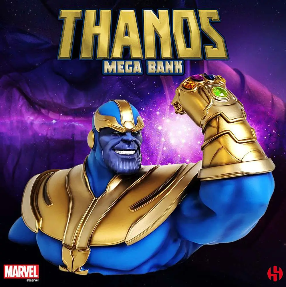 Salvadanaio Marvel Thanos Mega DS Modellismo Salvadanaio Marvel Thanos Mega SEMIC
