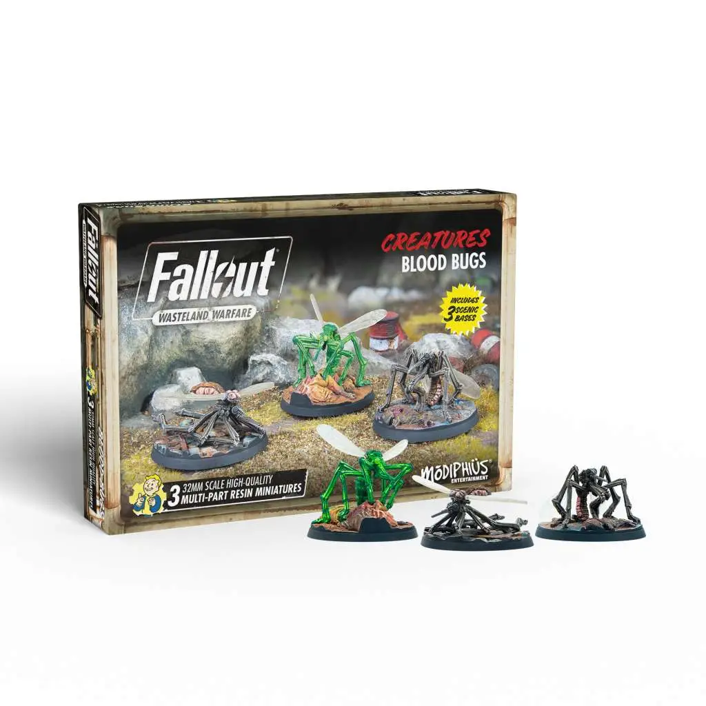 Fallout WW Creatures Blood Bugs DS Modellismo Fallout Ww Creatures Blood Bugs MODIPHIUS