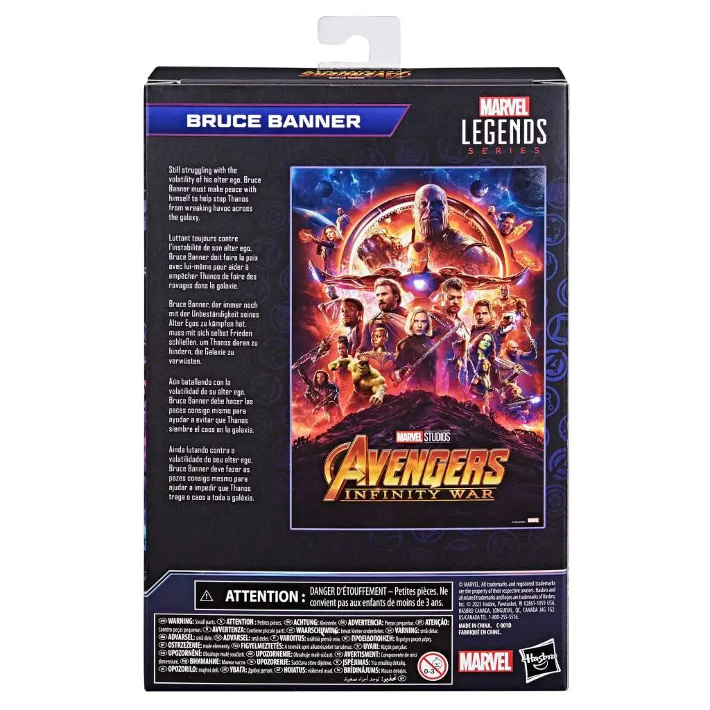 ML Infinity Saga Bruce Banner AF DS Modellismo Ml Infinity Saga Bruce Banner Af HASBRO