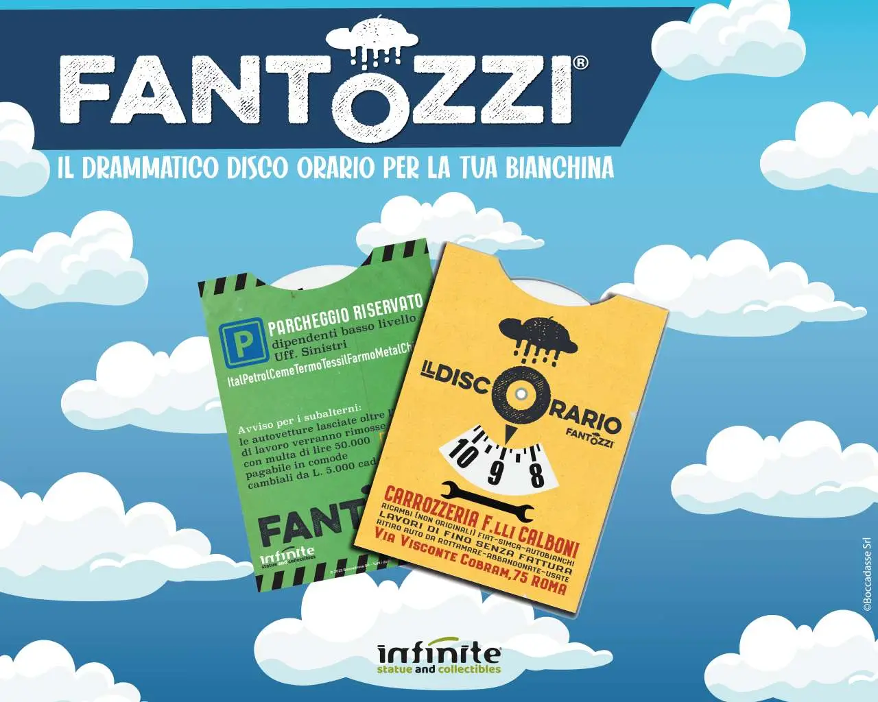Fantozzi Disco Orario DS Modellismo Fantozzi Disco Orario INFINITE STATUE