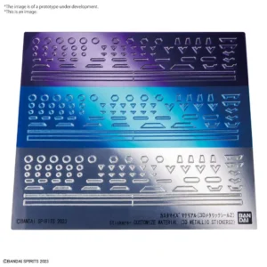 30MM Custom Material 3D Metallic Stickers 2