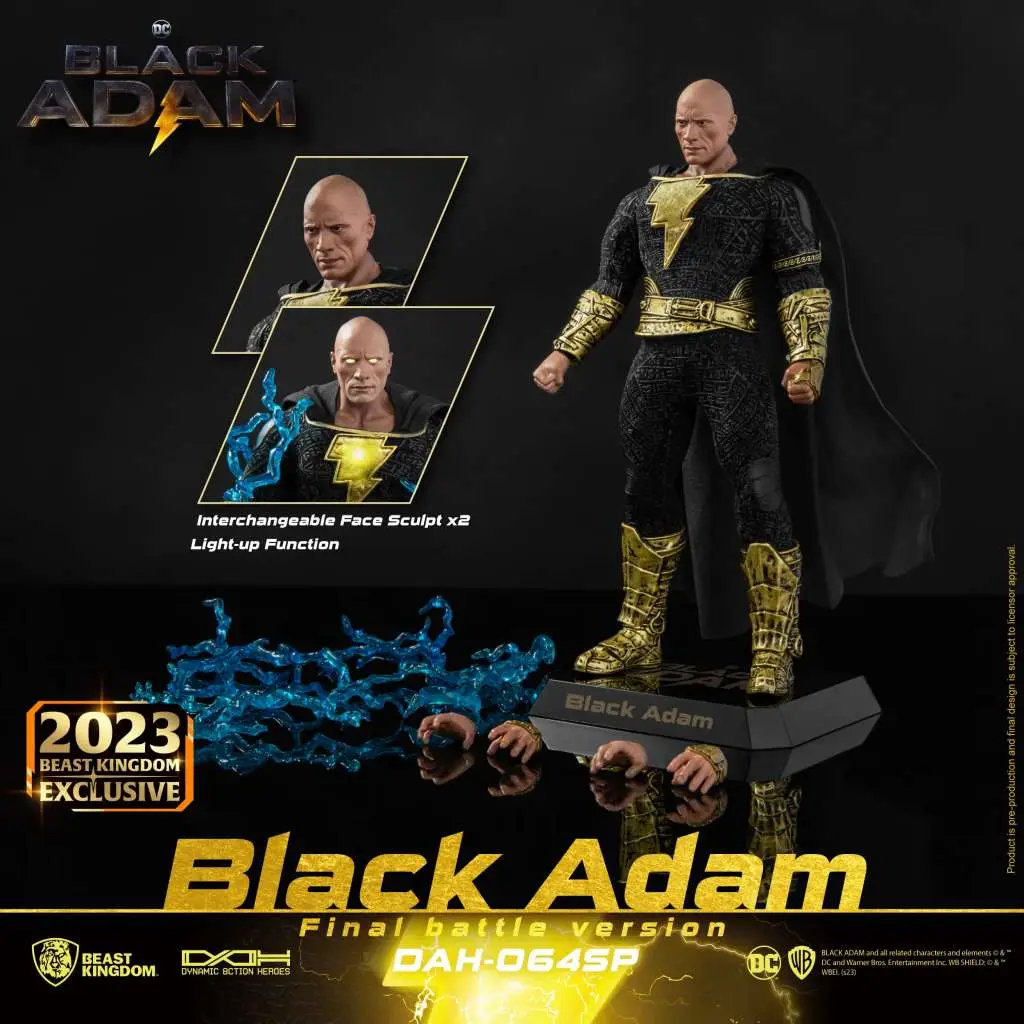 Black Adam Final Battle Dah AF DS Modellismo Black Adam Final Battle Dah Af BEAST KINGDOM