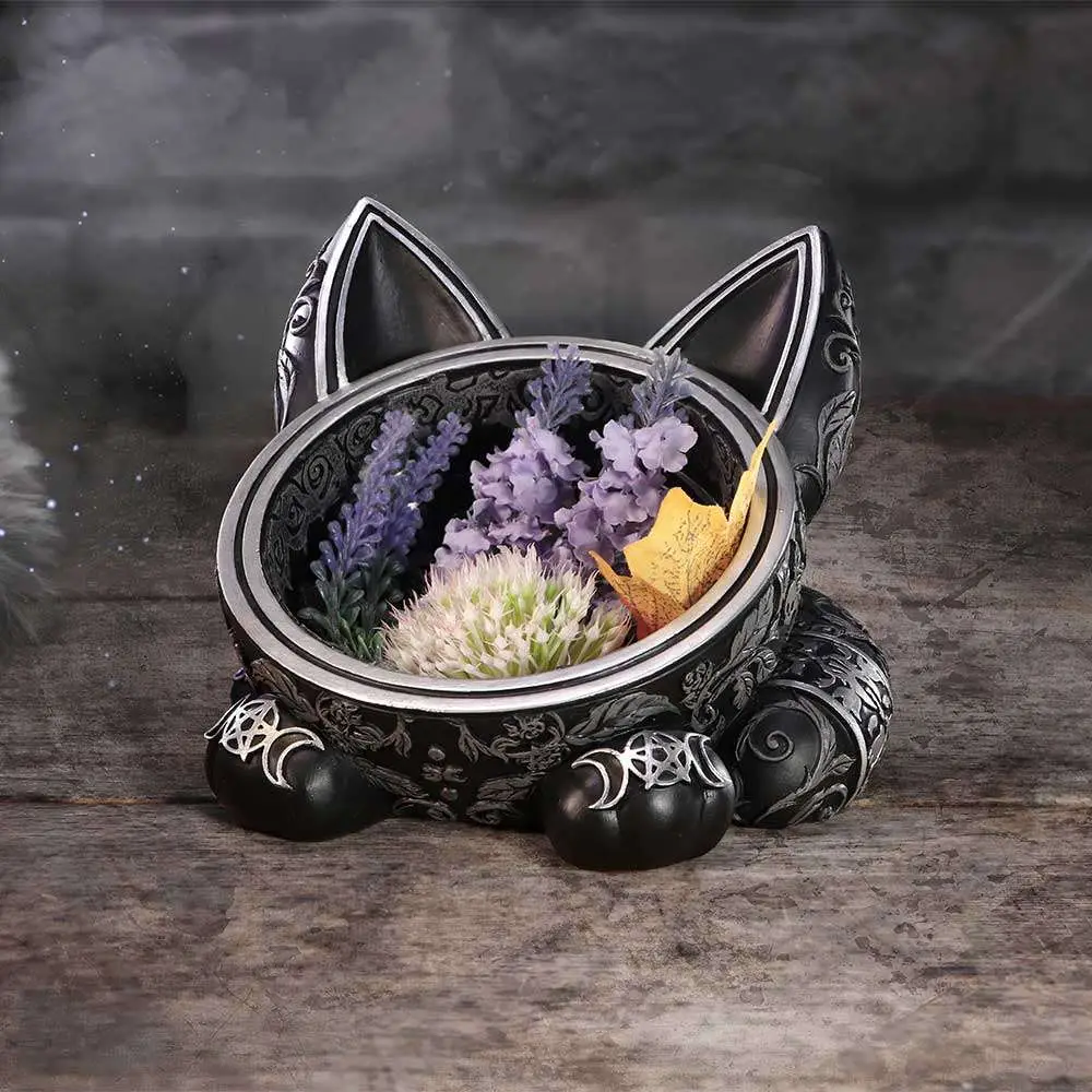Ciotola Black Cat Magic Trinket DS Modellismo Ciotola Black Cat Magic Trinket NEMESIS NOW