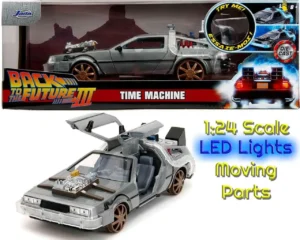 Back to Future 3 1982 Delorean scala 1/24