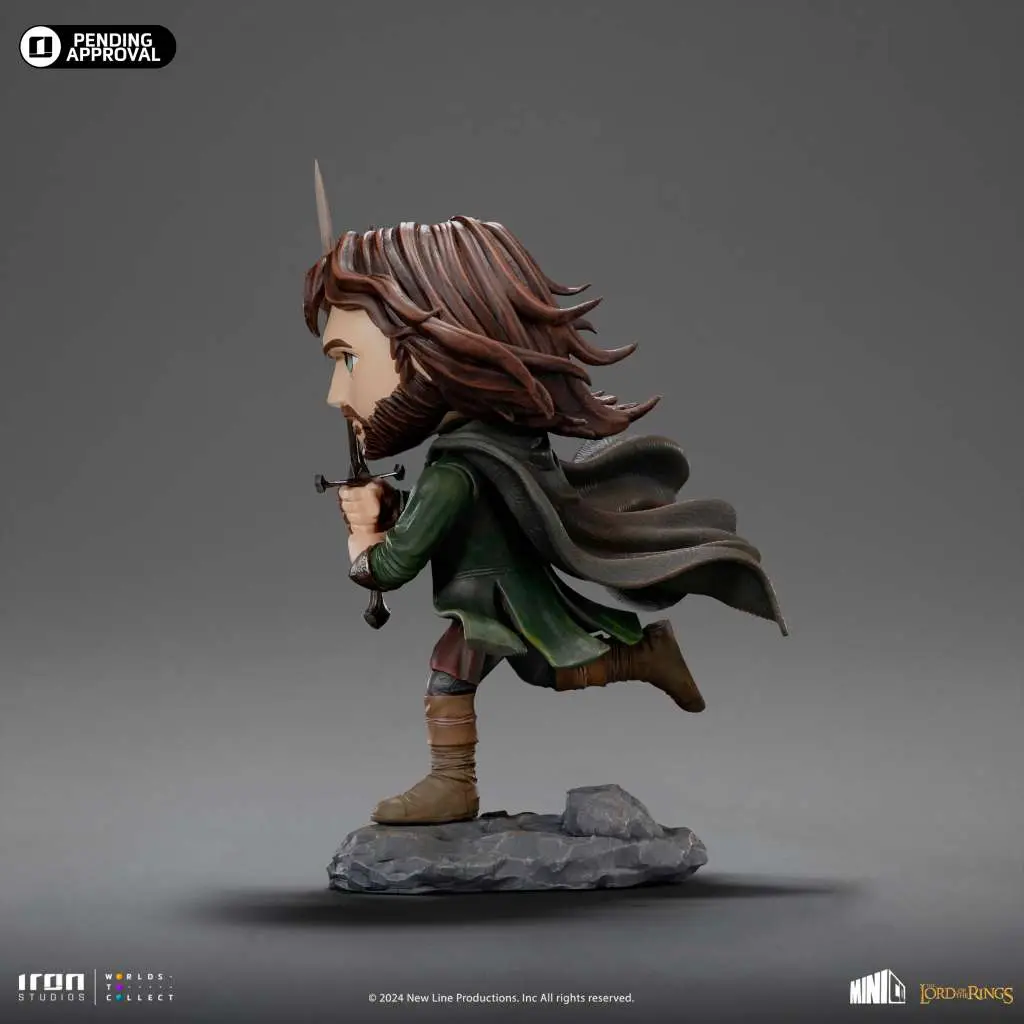 Lotr Aragorn Minico DS Modellismo Lotr Aragorn Minico IRON STUDIOS