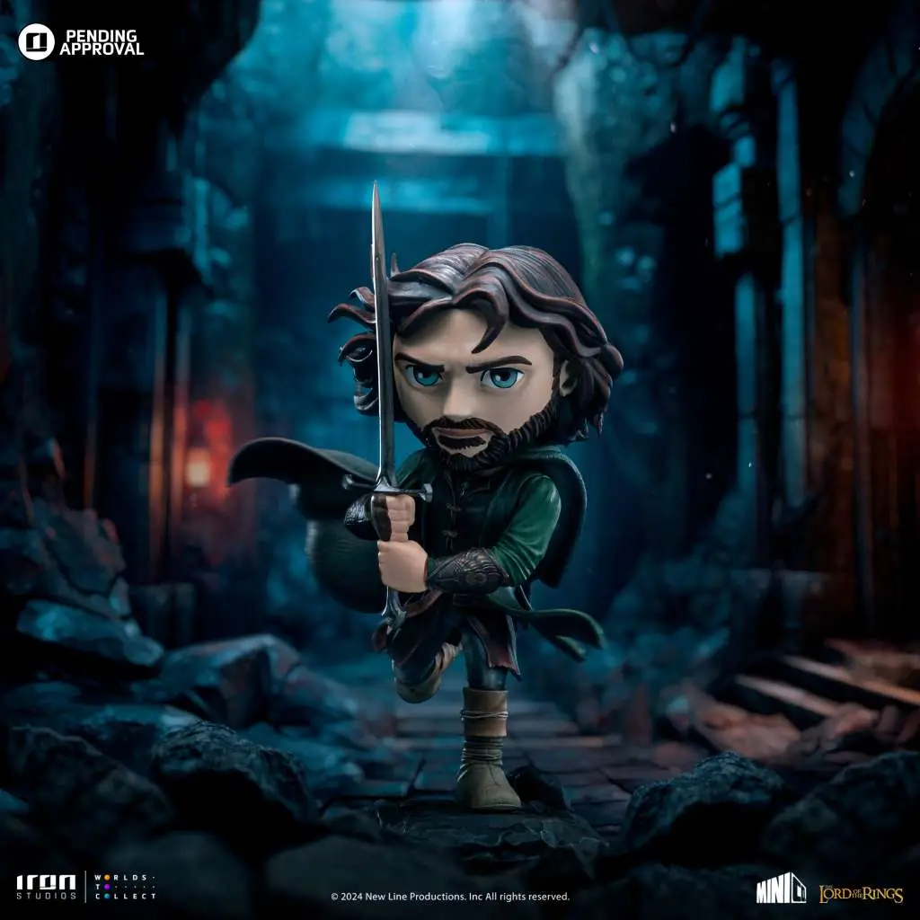 Lotr Aragorn Minico DS Modellismo Lotr Aragorn Minico IRON STUDIOS