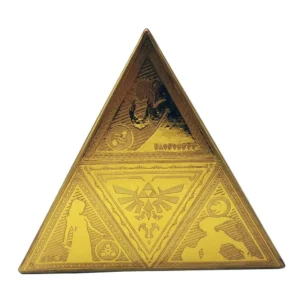 Salvadanaio Legend Zelda Triforce sagomato