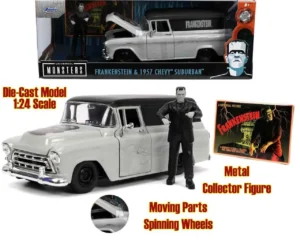 Universal Monster 1957 Chevy scala 1/24