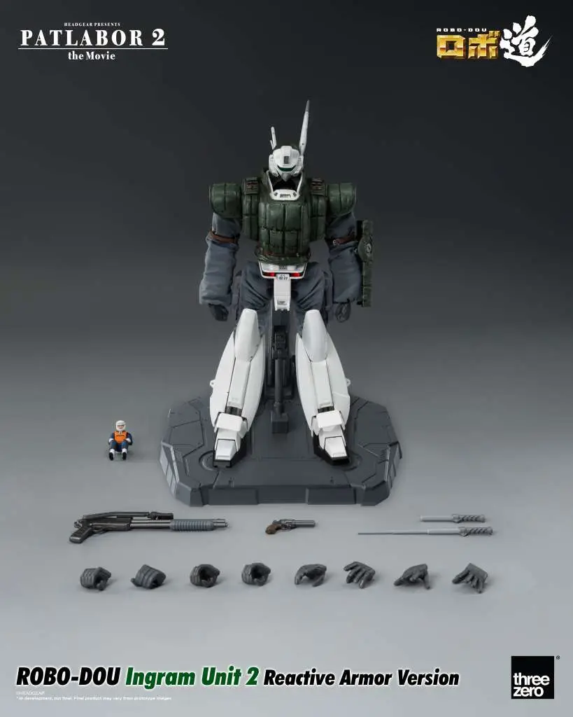 Patlabor 2 the Movie Robo-Dou Ingram Unit 2 Reactive Armor Ver DS Modellismo Patlabor 2 Movie Robo-Dou Ingram Unit 2