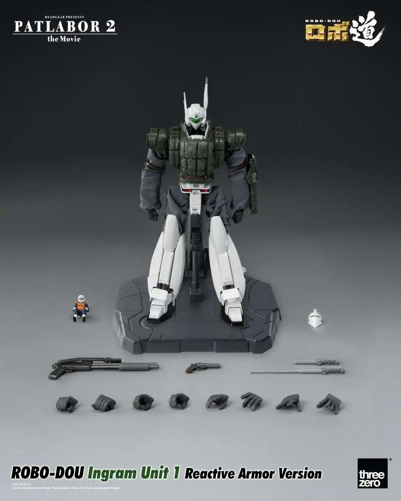 Patlabor 2 the Movie Robo-Dou Ingram Unit 1 Reactive Armor Ver DS Modellismo Patlabor 2 Movie Robo-Dou Ingram Unit 1