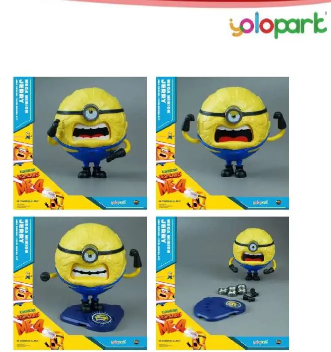 Despicable ME 4 AMK Superjerry Model Kit DS Modellismo Despicable Me 4 Amk Superjerry Model Kit