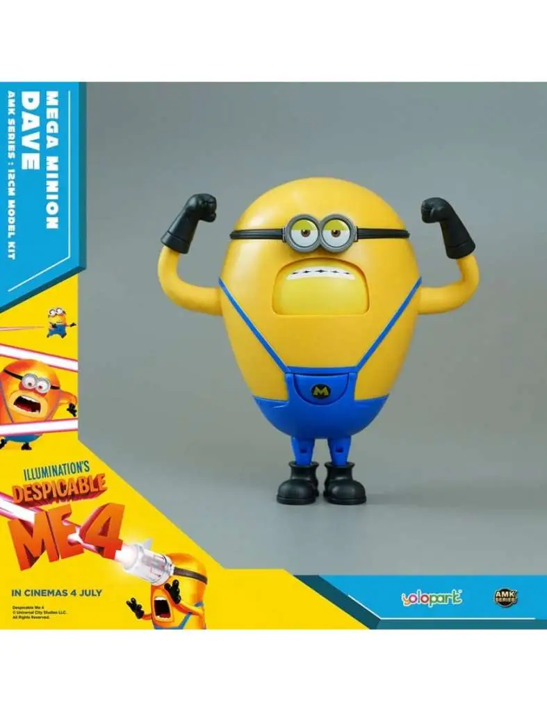 Despicable ME 4 AMK Superdave Model Kit DS Modellismo Despicable Me 4 Amk Superdave Model Kit