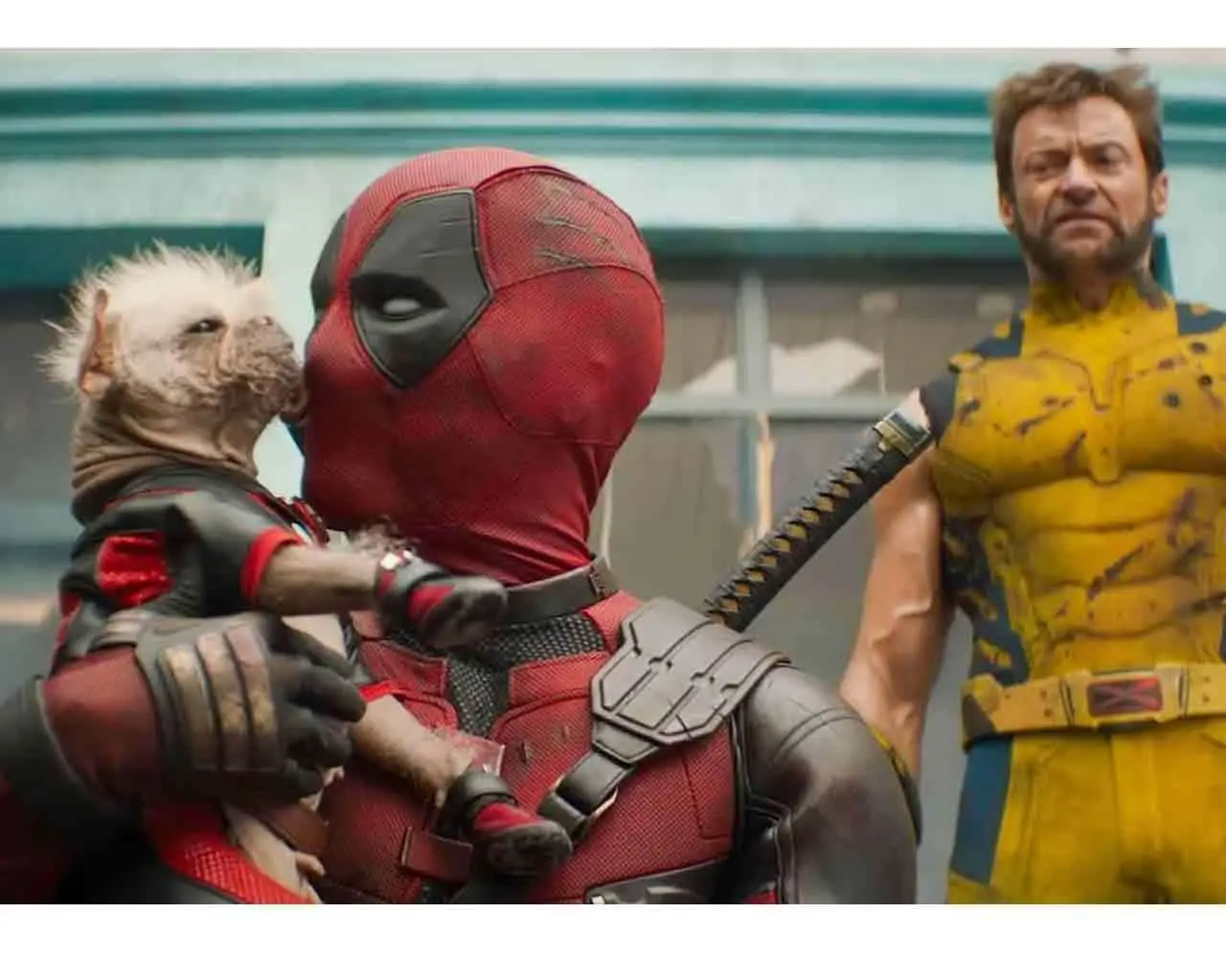 Peluche Deadpool & Wolverine: Dogpool 25 cm DS Modellismo Peluche Deadpool & Wolverine: Dogpool SIMBA