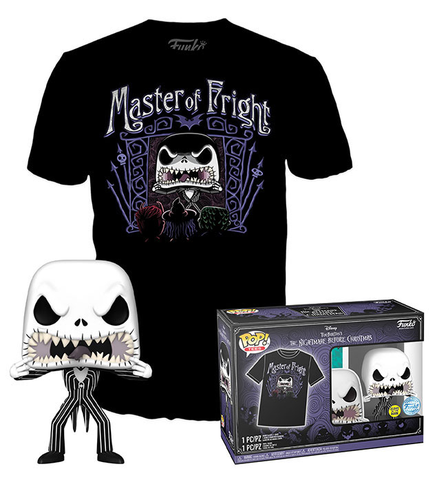 FUNKO TEE+POP Nightmare B.C. Jack S DS Modellismo Funko TEE+Pop Nightmare B.C. Jack S