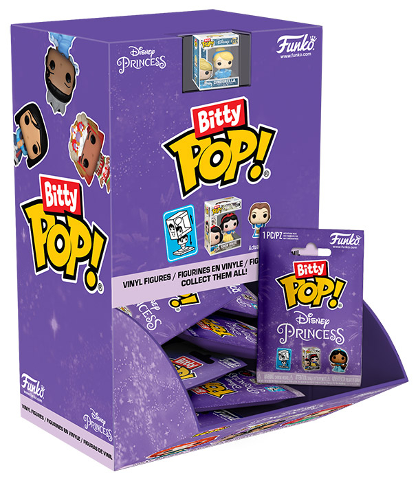 FUNKO BITTY POP ASSORTIMENTO Disney Princess 1pz DS Modellismo Funko Bitty POP Disney Princess 1pz