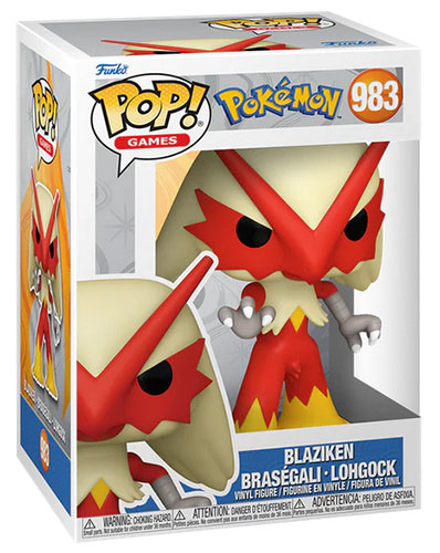 FUNKO POP Pokemon Blaziken 983 DS Modellismo Funko POP Pokemon Blaziken