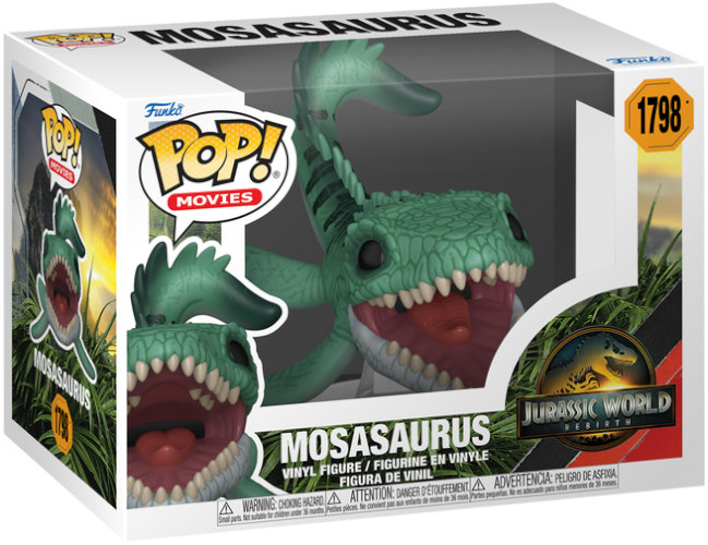 FUNKO POP Jurassic World Rebirth Mosasaurus 1798 DS Modellismo Funko POP Jurassic World Rebirth Mosasaurus