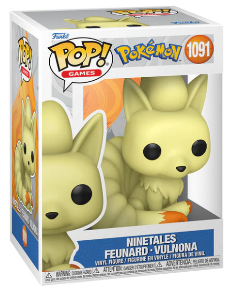 FUNKO POP Pokemon Ninetales 1091 DS Modellismo Funko POP Pokemon Ninetales